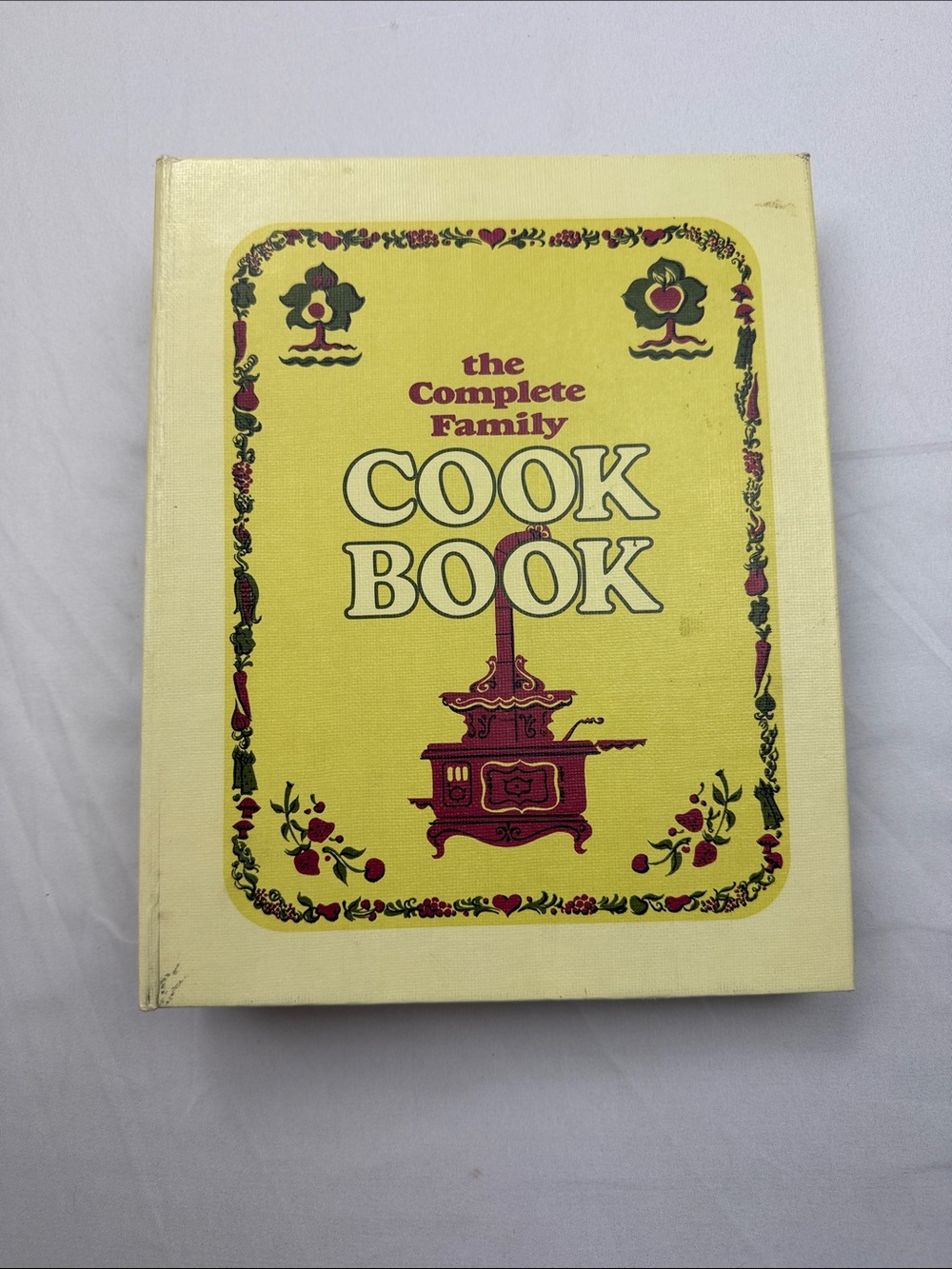 Vintage “The Complete Family Cook Book”- Hardcover 3 ring-binder style.